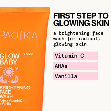 Glow Baby Brightening Face Wash - Pacifica