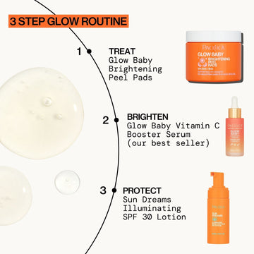 Glow Baby Brightening Peel Pads 10% AHA + BHA - Pacifica