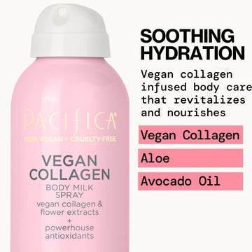 Vegan Collagen Body Milk Spray - Pacifica