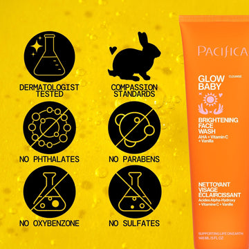 Glow Baby Brightening Face Wash - Pacifica
