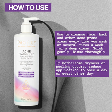 Acne Warrior Body Wash - Pacifica