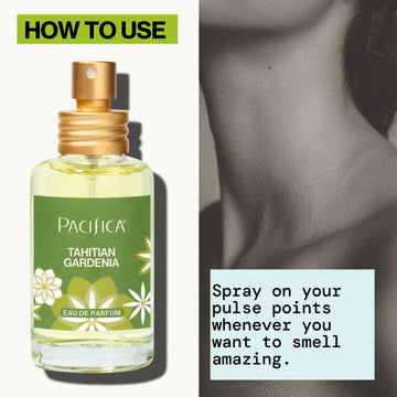 Tahitian Gardenia Spray Perfume - Perfume - Pacifica Beauty
