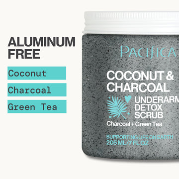 Coconut & Charcoal Underarm Detox Scrub - Bath & Body - Pacifica Beauty