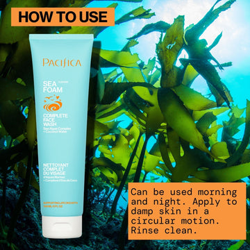 Sea Foam Complete Face Wash | Daily Facial Cleanser - Pacifica