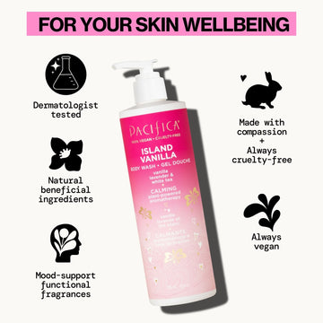 Island Vanilla Body Wash - Pacifica
