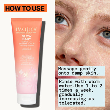 Glow Baby Super Lit Enzyme Scrub - Pacifica