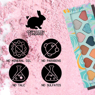Malibu Eye Shadows Palette - Pacifica