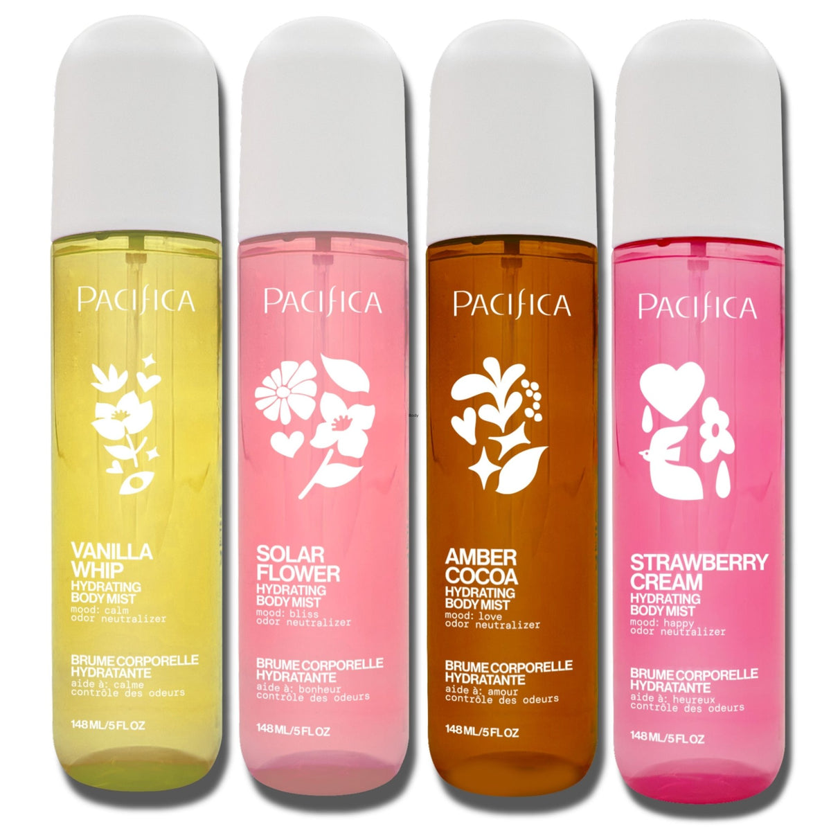 Body Mist Wardrobe: Fragrance Discovery Set - Pacifica