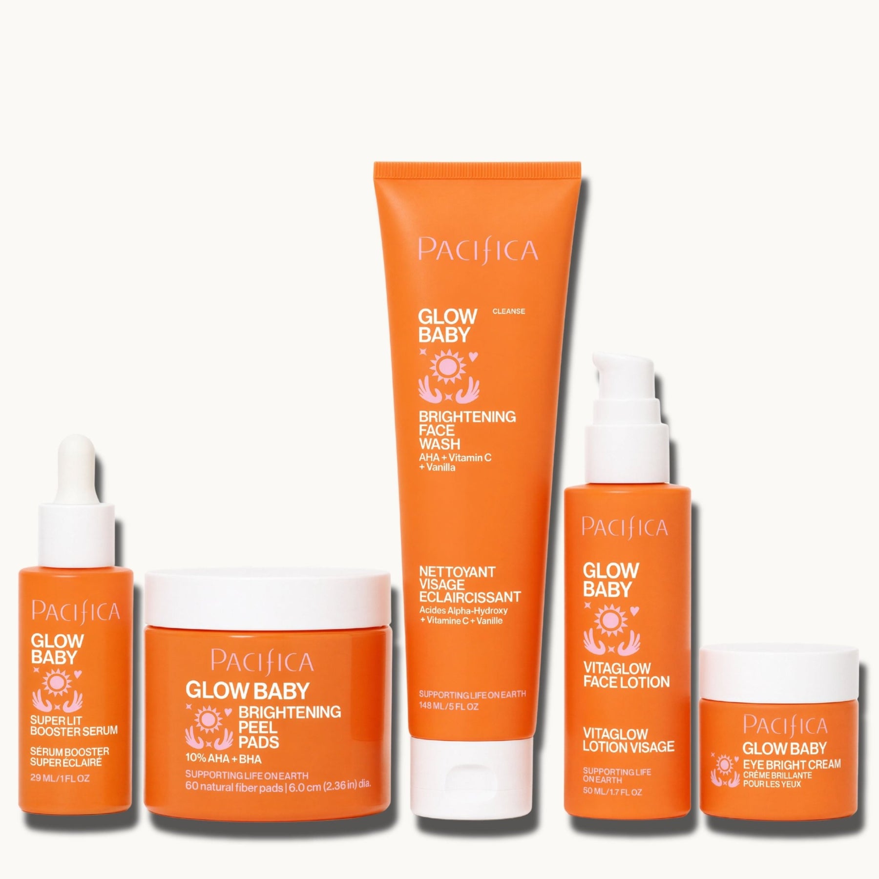 7 - Day Vitamin C Glow Skin Bundle - Pacifica