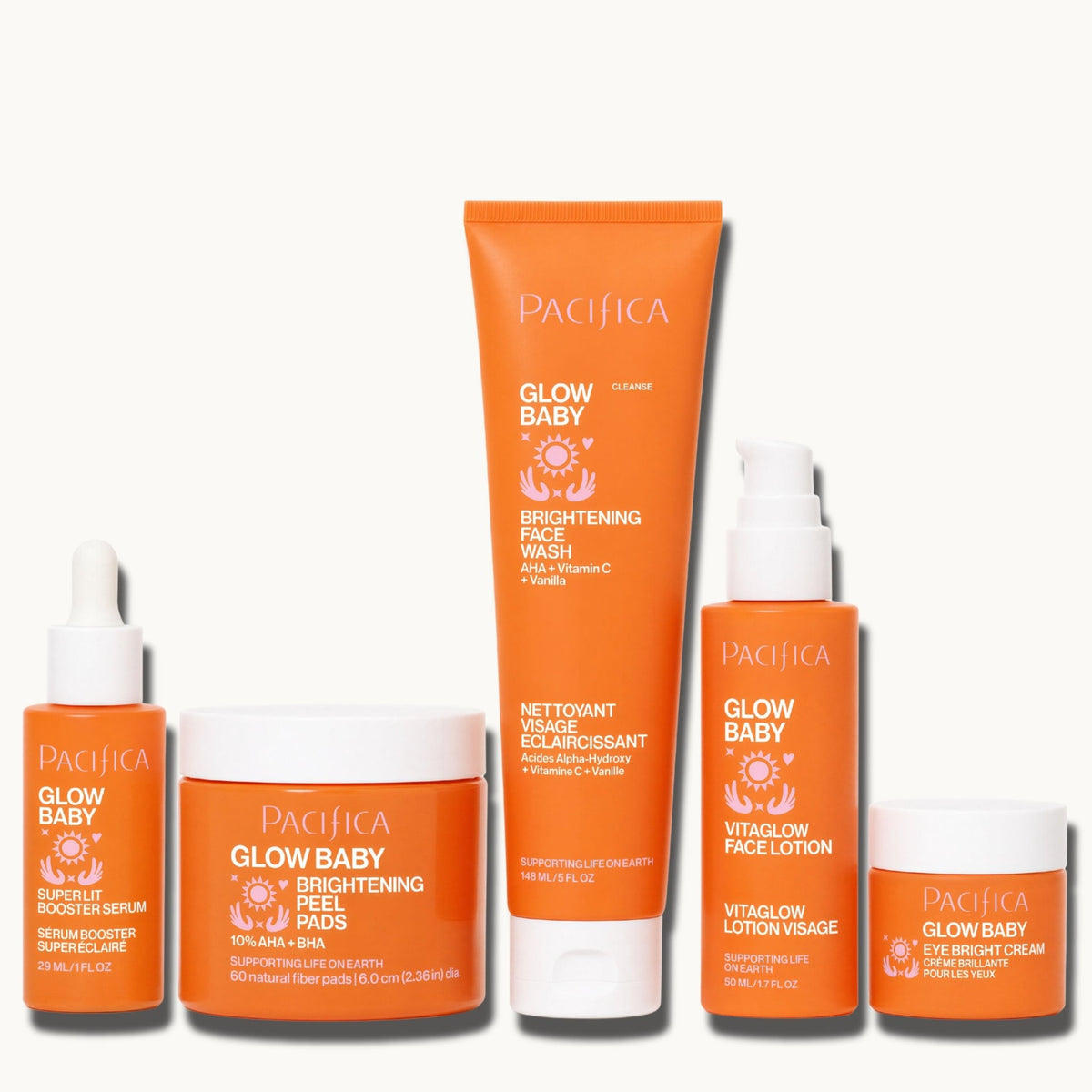 7 - Day Vitamin C Glow Skin Bundle - Pacifica