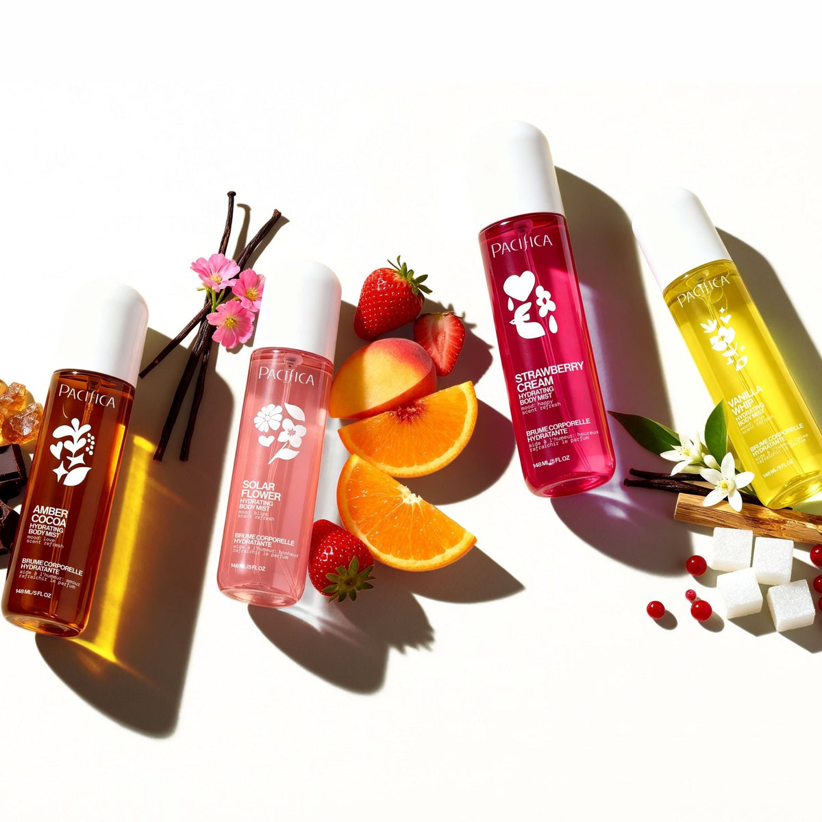 Body Mist Wardrobe: Fragrance Discovery Set - Pacifica