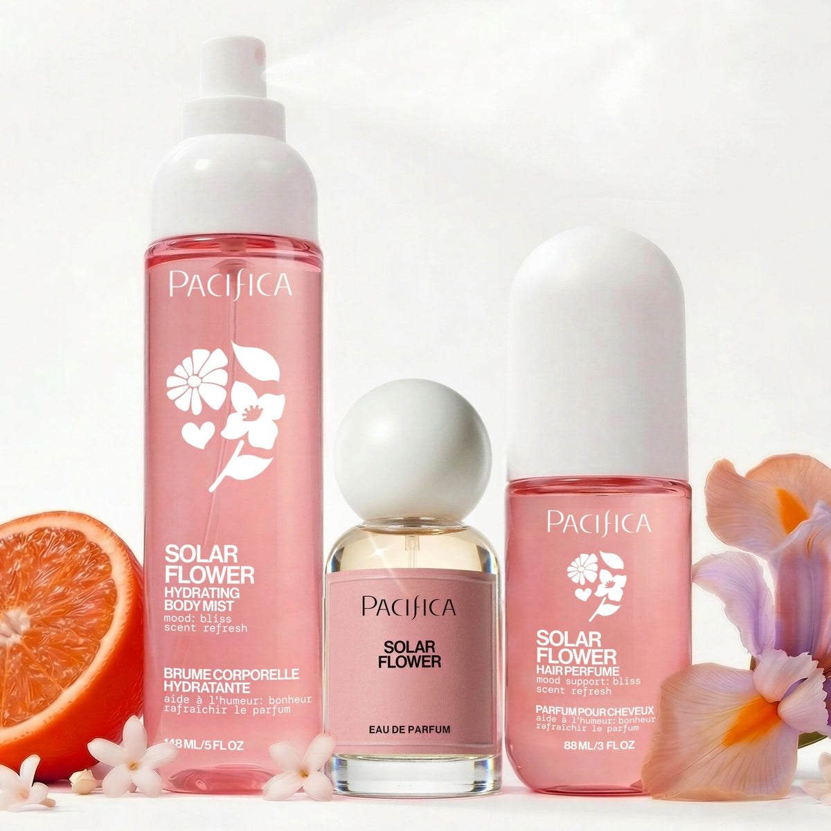 Solar Flower Layering Fragrance Collection - Pacifica