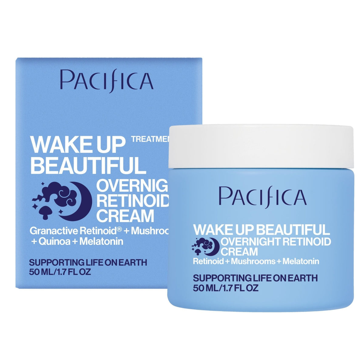 Wake Up Beautiful Overnight Retinoid Cream - Pacifica