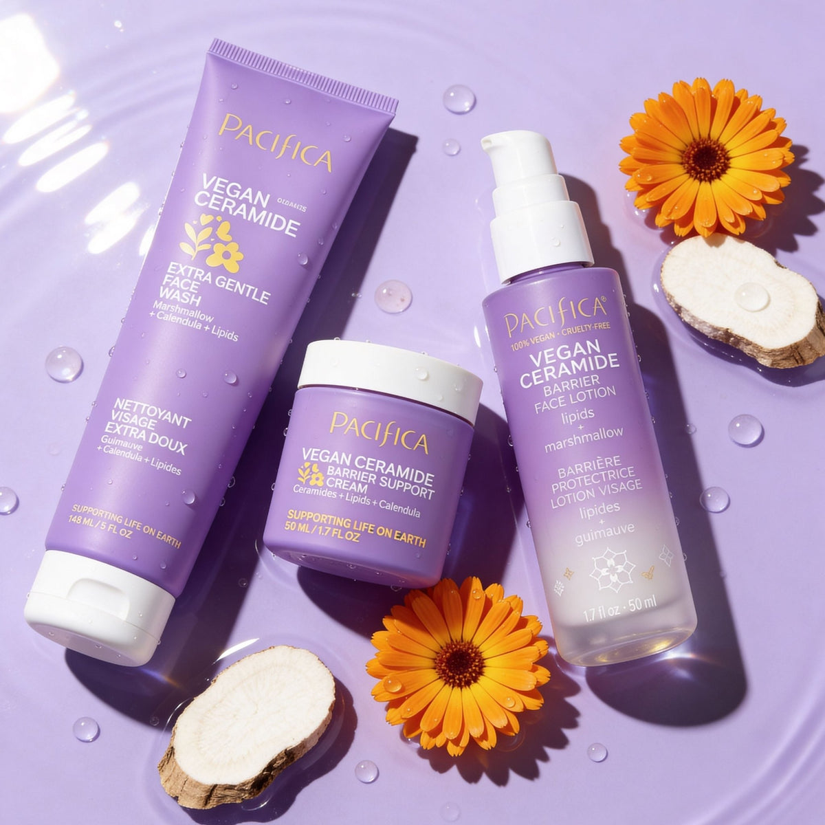 Vegan Ceramide Complete Barrier Routine - Pacifica
