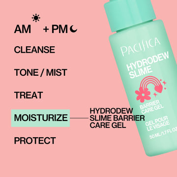 Hydrodew Vegan Mucin Barrier Face Moisturizer - Pacifica