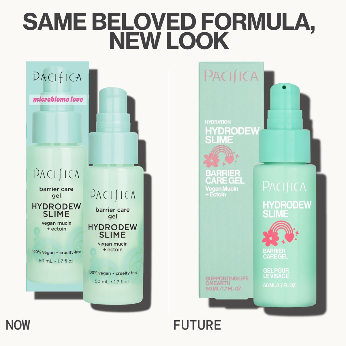 Hydrodew Vegan Mucin Barrier Face Moisturizer - Pacifica