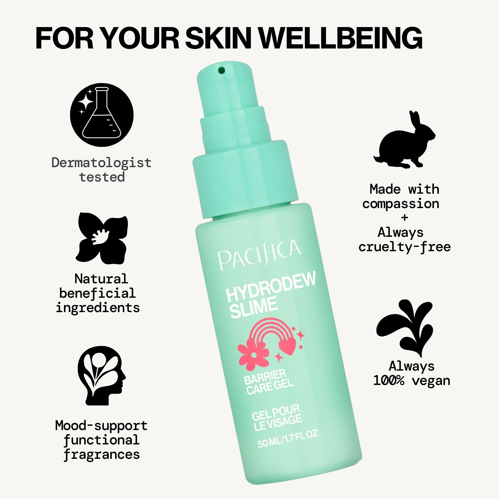 Hydrodew Vegan Mucin Barrier Face Moisturizer