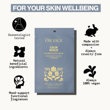 Calm Space Calming Facial Mask - Pacifica