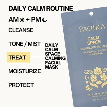 Calm Space Calming Facial Mask - Pacifica