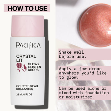 Crystal Lit Glowy Glisten Drops - Pacifica