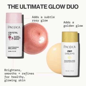 Crystal Lit Glowy Glisten Drops - Pacifica