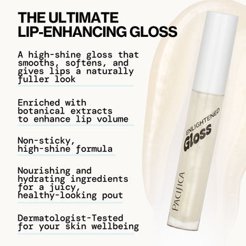 Enlightened Lip Gloss - Makeup - Pacifica Beauty