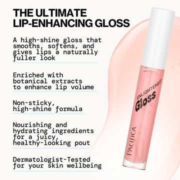 Enlightened Lip Gloss - Makeup - Pacifica Beauty