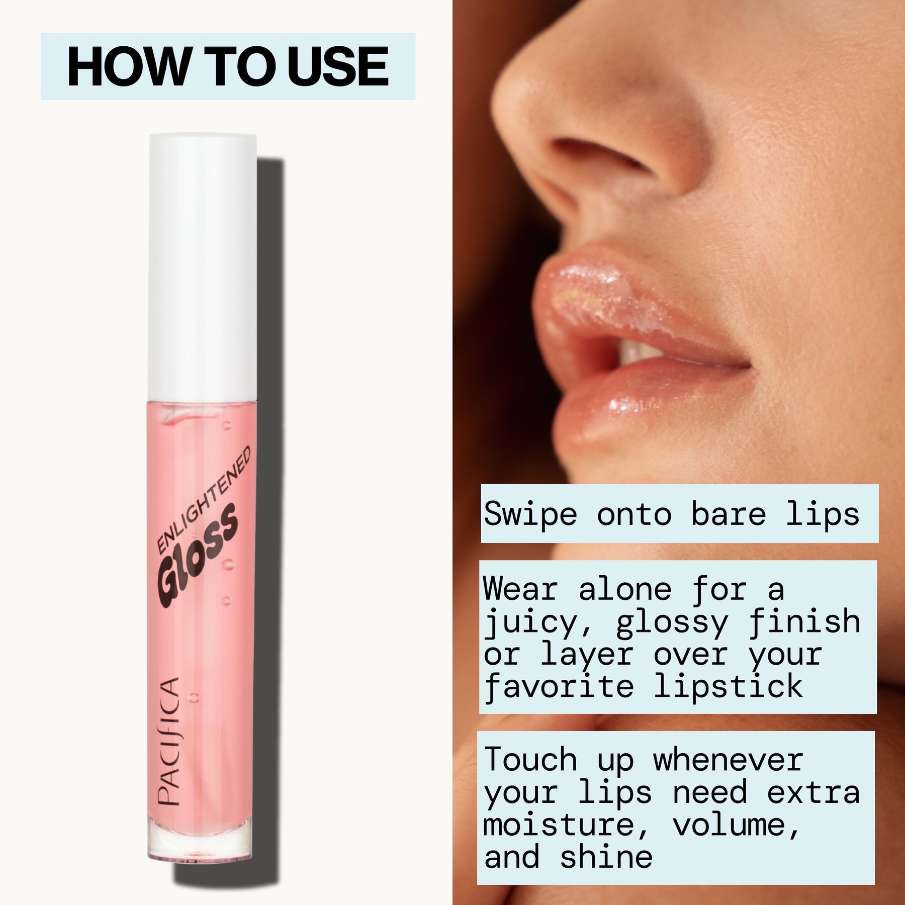 Enlightened Lip Gloss - Makeup - Pacifica Beauty