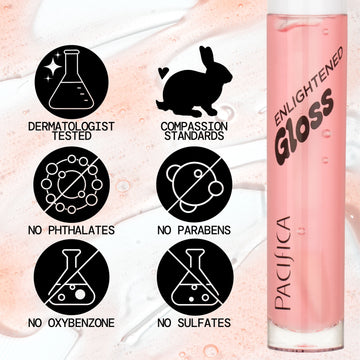 Enlightened Lip Gloss - Makeup - Pacifica Beauty
