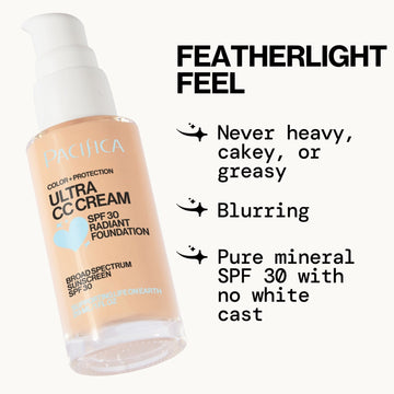 Ultra CC Cream Radiant Foundation SPF30 - Pacifica