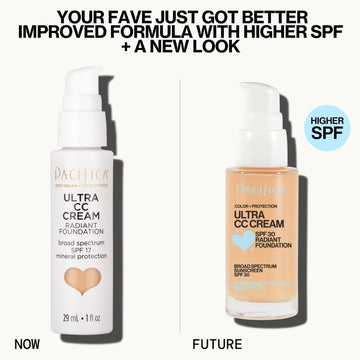 Ultra CC Cream Radiant Foundation SPF30 - Pacifica