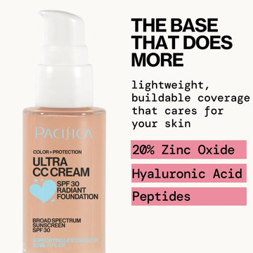 Ultra CC Cream Radiant Foundation SPF30 - Pacifica