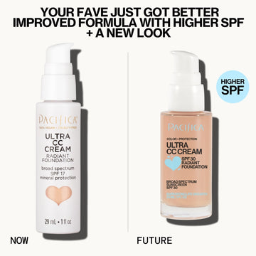 Ultra CC Cream Radiant Foundation SPF30 - Pacifica