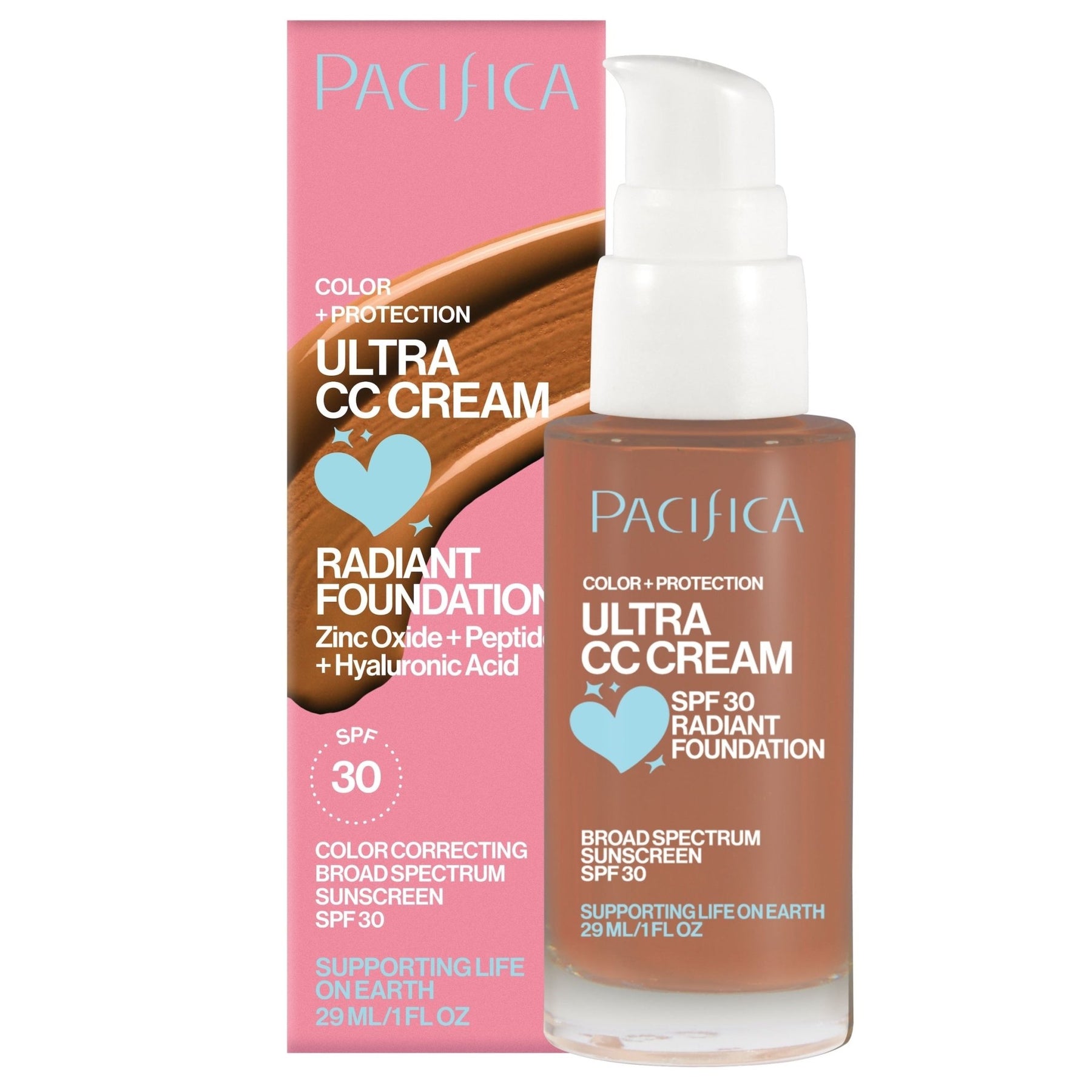 Ultra CC Cream Radiant Foundation SPF30 - Pacifica