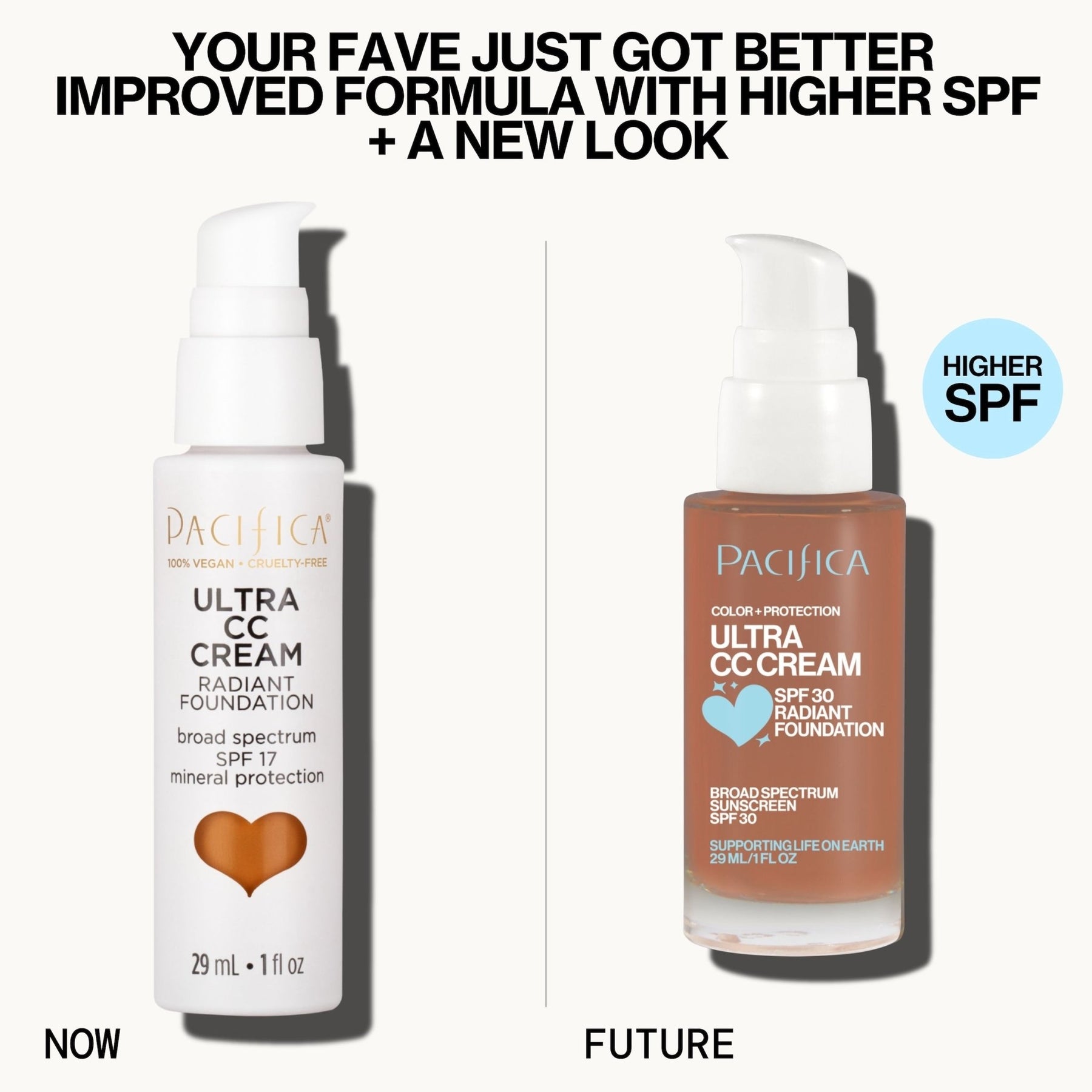 Ultra CC Cream Radiant Foundation SPF30 - Pacifica