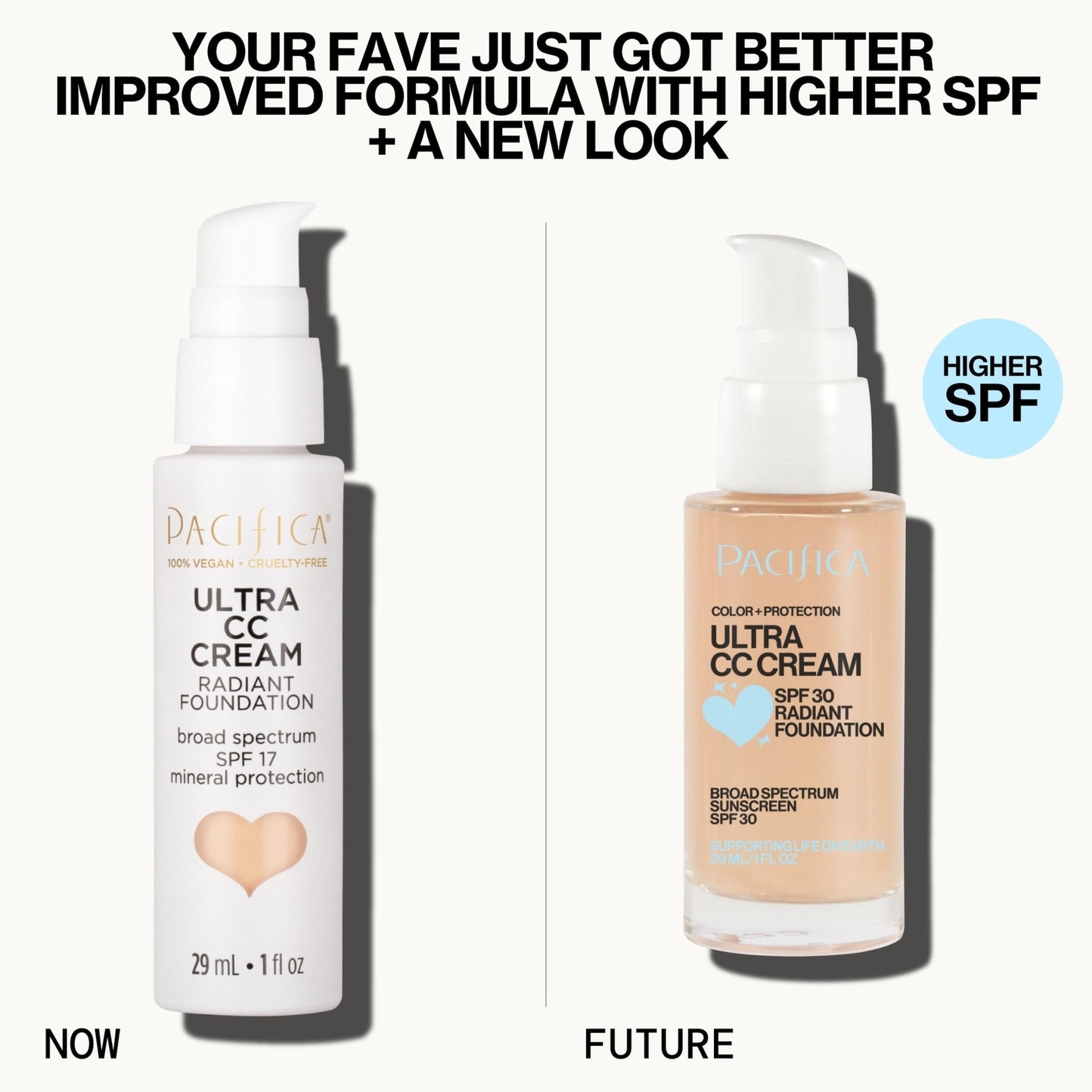 Ultra CC Cream Radiant Foundation SPF30 - Pacifica