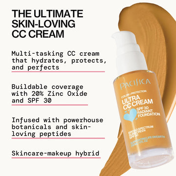 Ultra CC Cream Radiant Foundation SPF30 - Pacifica