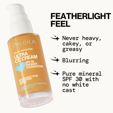 Ultra CC Cream Radiant Foundation SPF30 - Pacifica