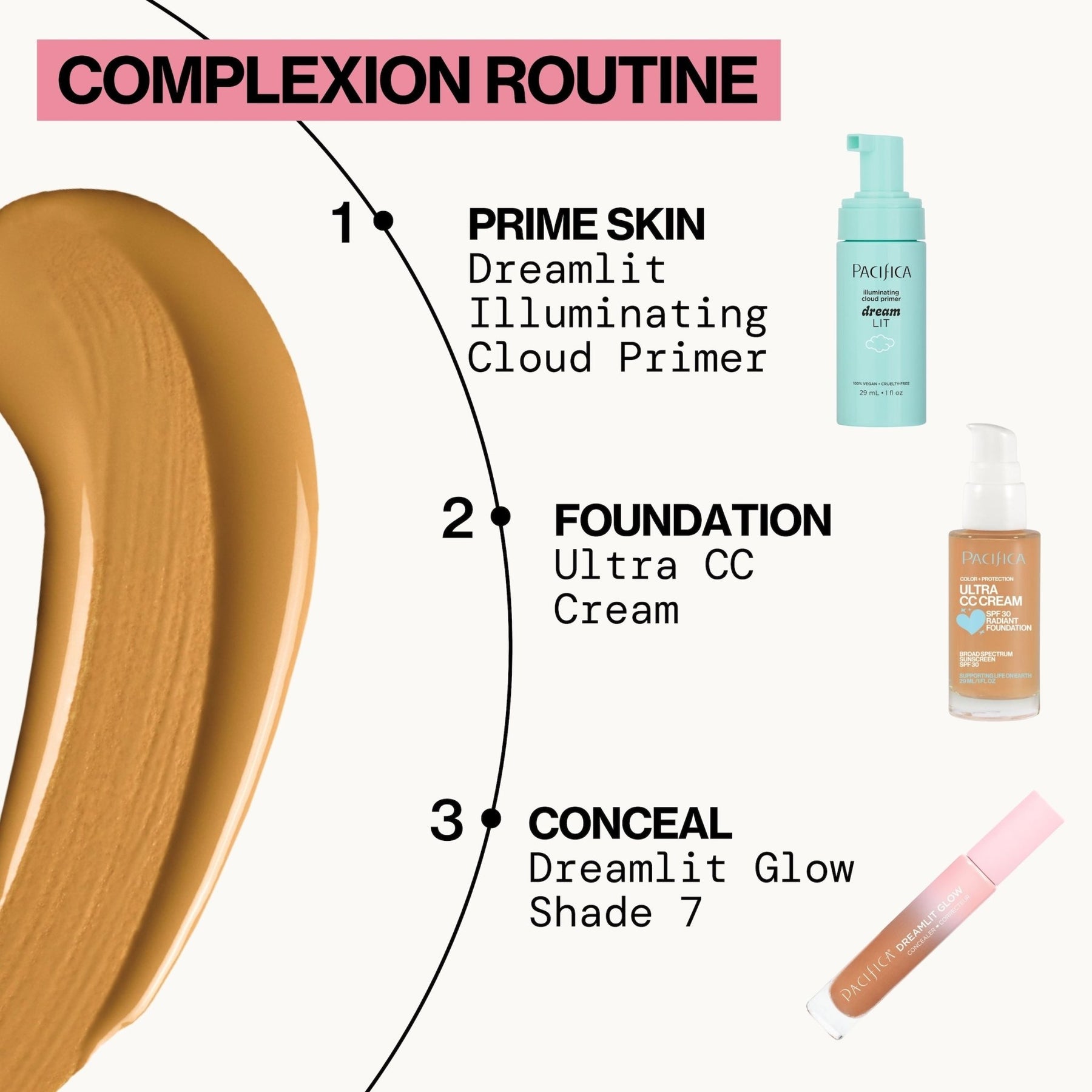 Ultra CC Cream Radiant Foundation SPF30 - Pacifica