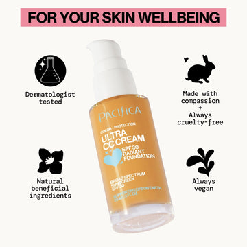 Ultra CC Cream Radiant Foundation SPF30 - Pacifica