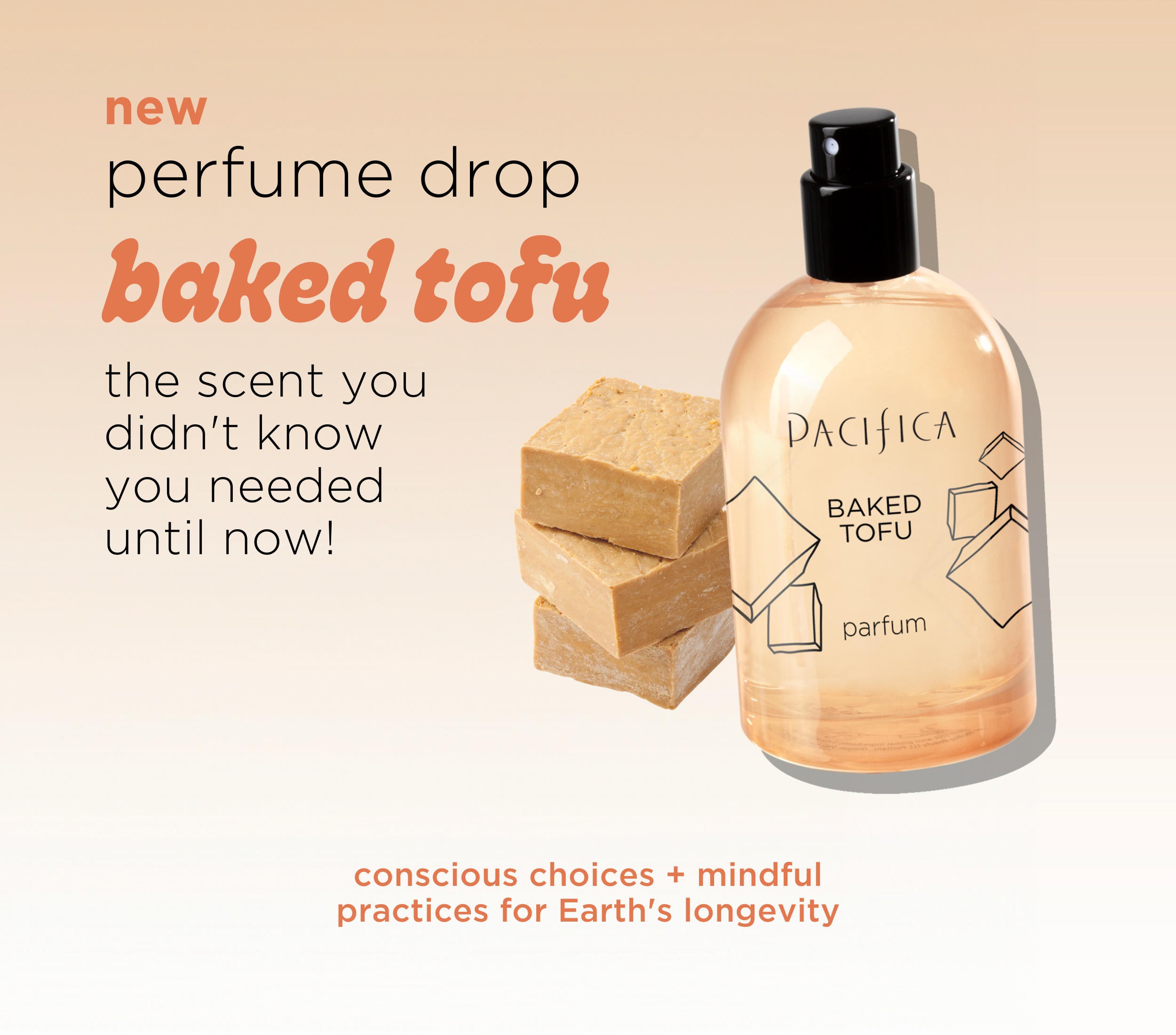 New Perfume! Baked Tofu Scent. The scent you didn't know you needed until now