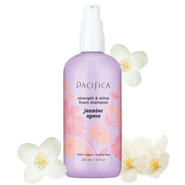 Jasmine Agave Strength + Shine Foaming Shampoo - Pacifica