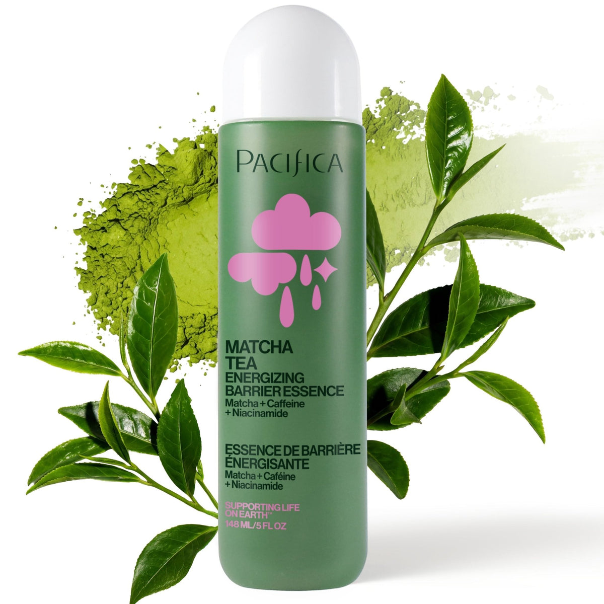 Matcha Tea Energizing Barrier Essence - Pacifica