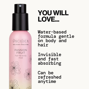 Passion Fruit Hair & Body Mist - Pacifica