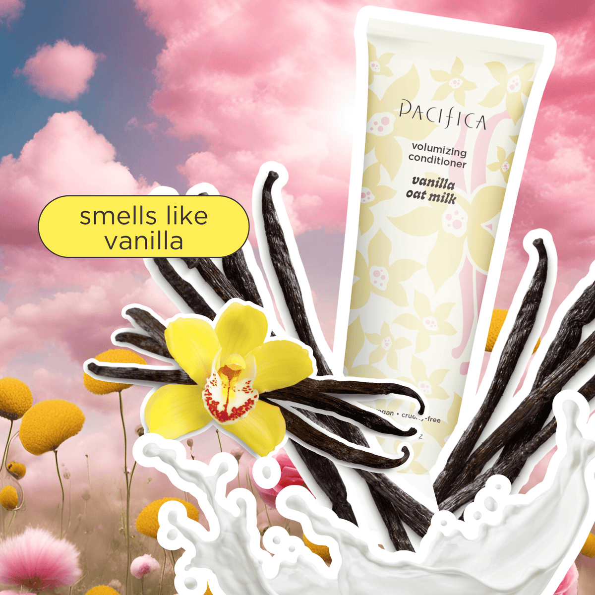 Vanilla Oat Milk Volumizing Conditioner Vanilla Oat Milk Volumizing Conditioner