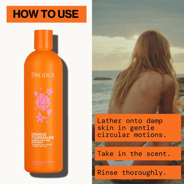 Orange Tourmaline Super Hydrating Body Wash - Pacifica