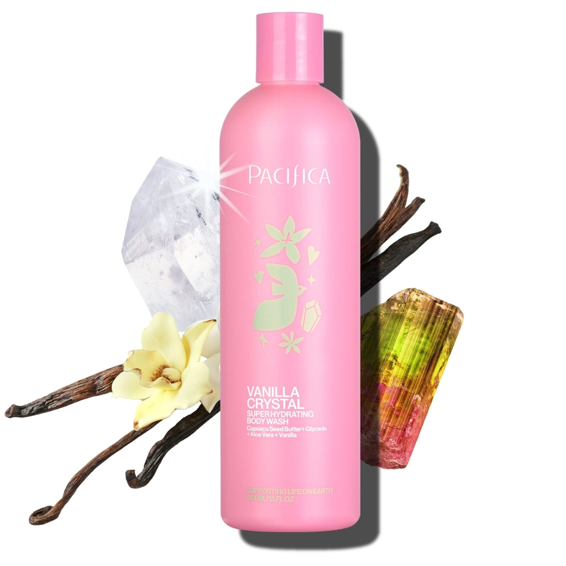 Vanilla Crystal Super Hydrating Body Wash - Pacifica