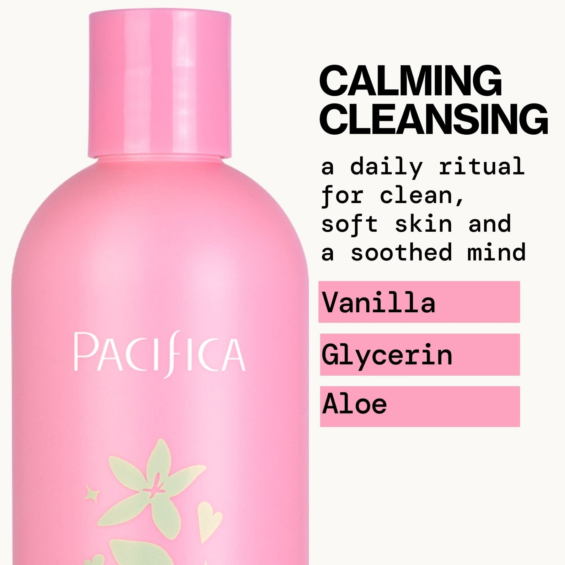Vanilla Crystal Super Hydrating Body Wash - Pacifica