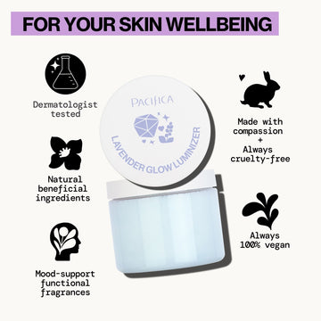 Lavender Glow Luminizer Moon - Kissed Body Jelly - Pacifica
