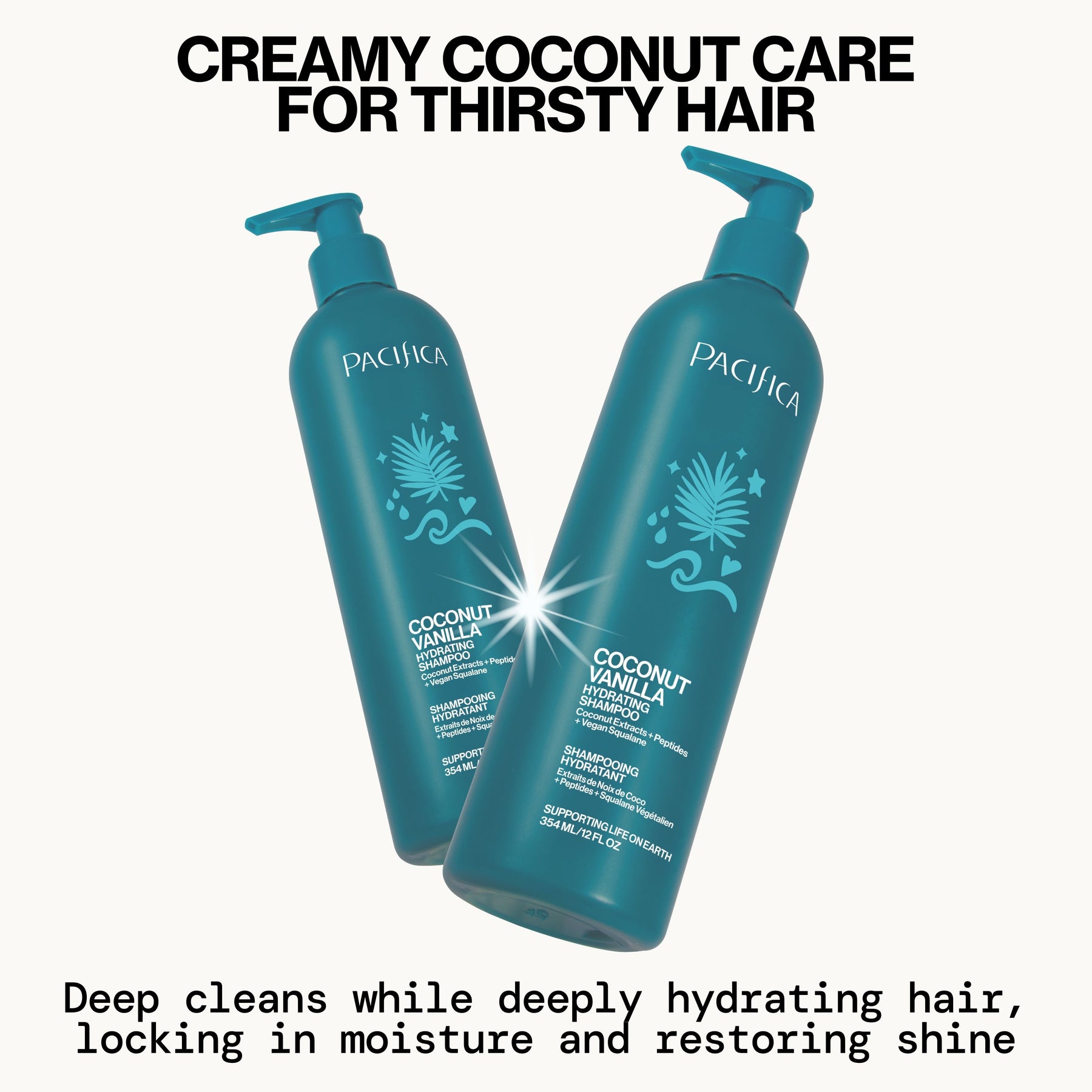 Coconut Vanilla Hydrating Shampoo - Haircare - Pacifica Beauty